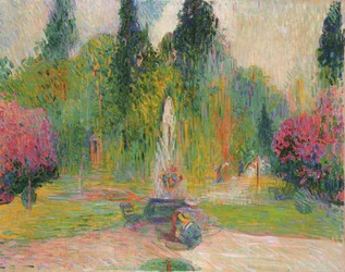 Park von Schloss Belvedere bei Weimar